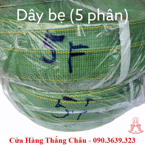Dây dù bẹ 5 phân Dây dù bẹ 5 phân
